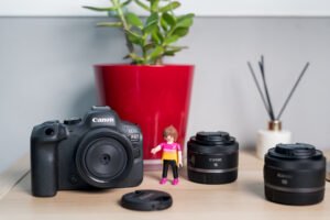 Photographie d'un appareil photo Hybride Canon EOS R6 MKII